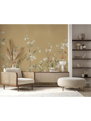 Annet Weelink Lush Eden Gold 150x280cm