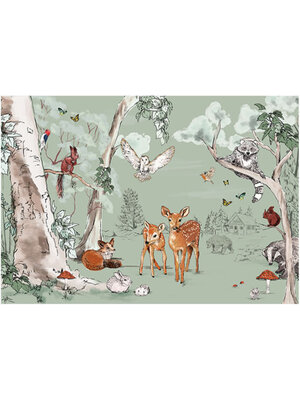 Annet Weelink Magical For. Grn 150x280cm
