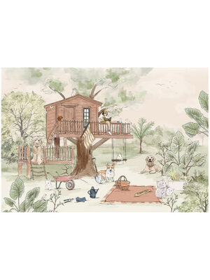 Annet Weelink Pet's Picnic 150x280cm