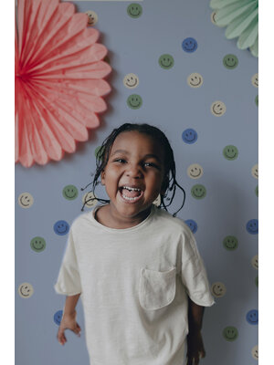 Annet Weelink Smiley Blue