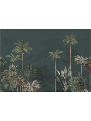 Annet Weelink Tropical Wilderness Dark 150x280cm