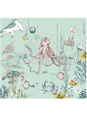 Annet Weelink Underwater Mint 150x280cm