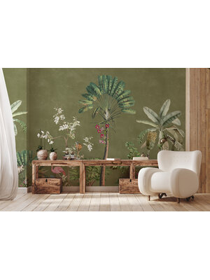 Annet Weelink Vibrant Exotics Army 150x280cm