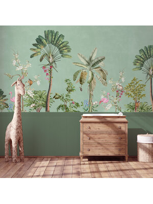 Annet Weelink Vibrant Exotics Mint 150x280cm