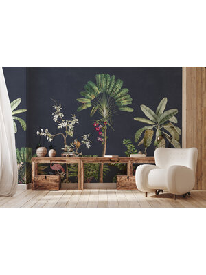 Annet Weelink Vibrant Exotics Navy 150x280cm
