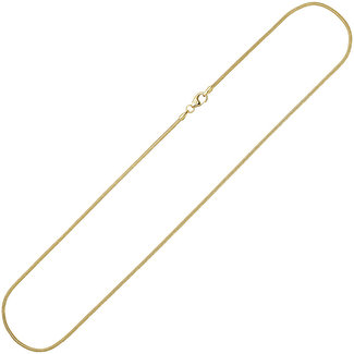 JOBO Slangenketting goud 8 kt. 45 cm Ø 1.4 mm