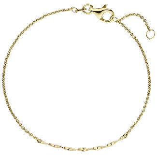 Jograbo Gouden armband 14 ct. 15,5 - 17,5 cm Ø 1,8 mm