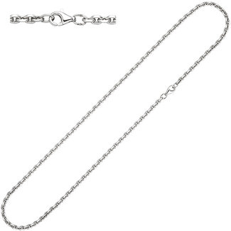 Jograbo Zilveren halsketting 50 cm Ø 3,4 mm