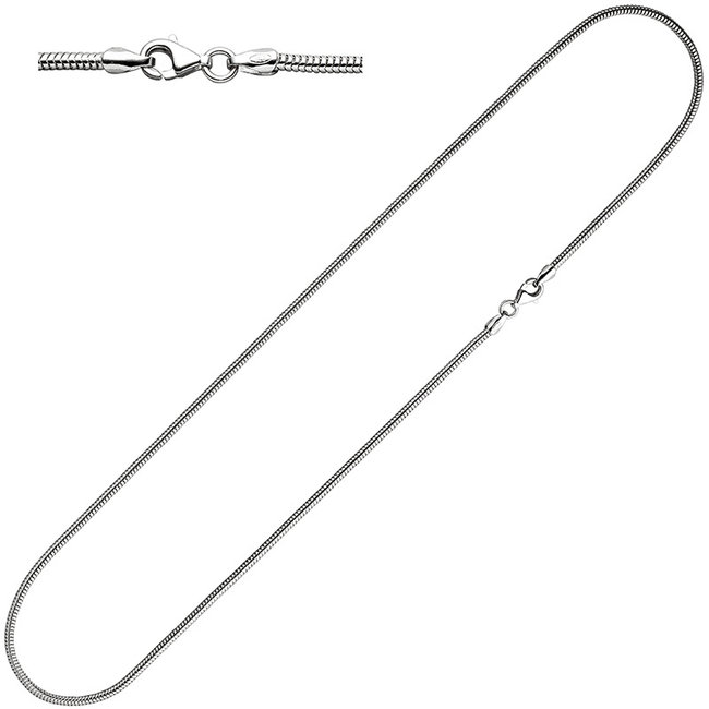 Slangenketting 925 Sterling Zilver 45 cm doorsnede 1,9 mm