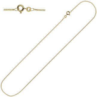 JOBO Gouden halsketting 14 kt. gourmet 45 cm Ø 1,7 mm