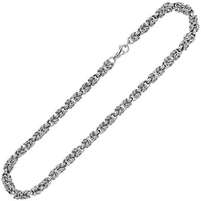 Konings ketting 925 Sterling Zilver 50 cm Ø 7,2 mm