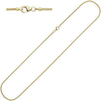 JOBO Slangenketting 333 goud 50 cm Ø 1.4 mm