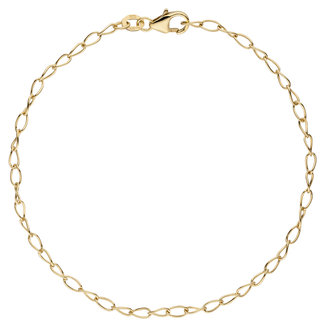 JOBO Gouden armband 9 kt. anker 19 cm Ø 2,3 mm