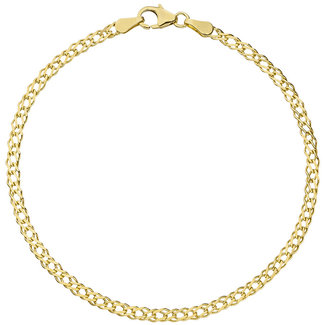 Jograbo Gouden armband 8 kt. 19 cm Ø 2,7 x 0,7 mm