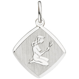JOBO Zilveren hanger sterrenbeeld Maagd