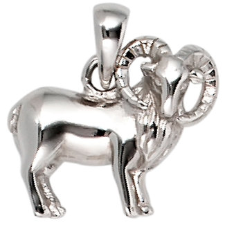 JOBO Zilveren hanger sterrenbeeld Ram