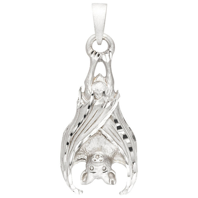 Kettinghanger Vleermuis in 925 sterling zilver