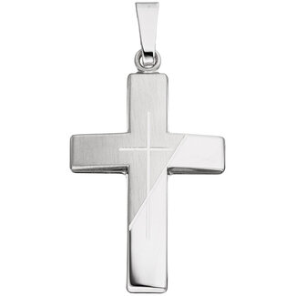 JOBO Sterling zilveren kruis hanger 925