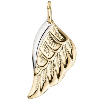 JOBO Gouden hanger engelen vleugel