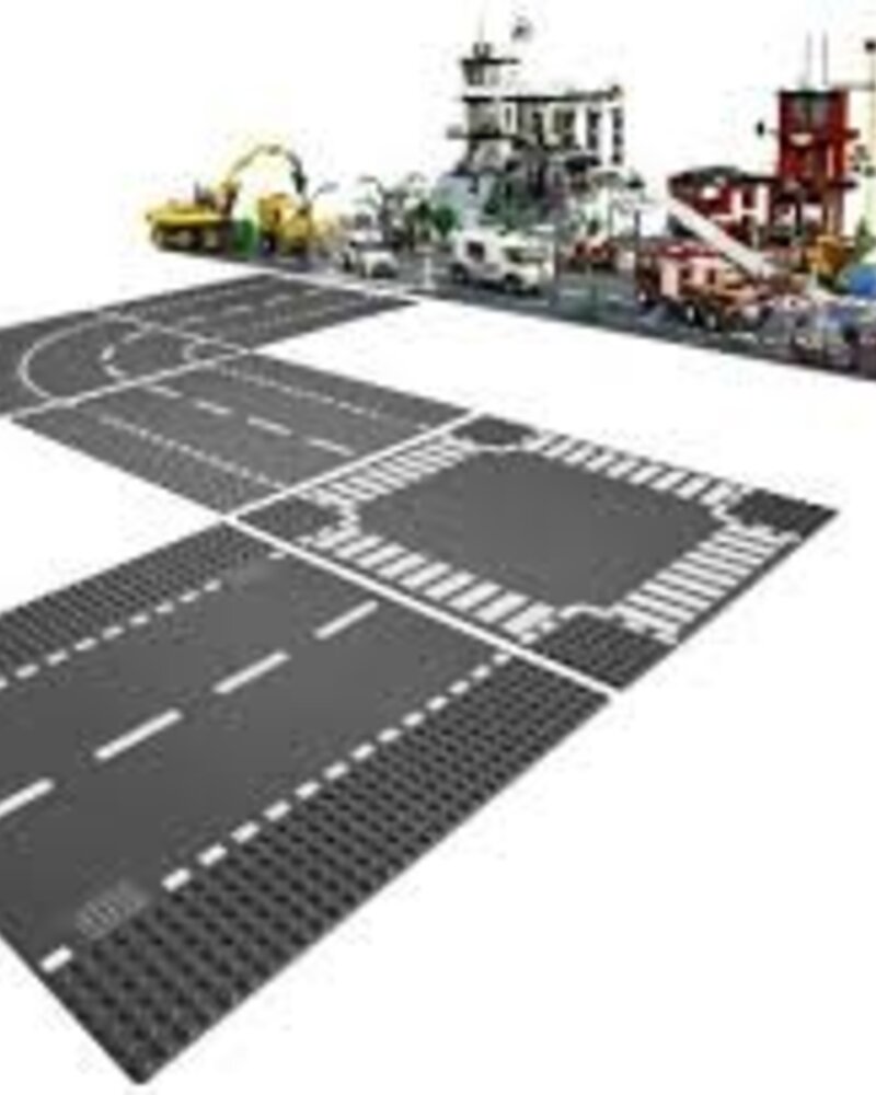 7280 Rechte Wegenplaten met Kruising
