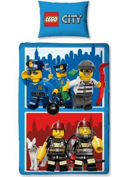 700051 Dekbed Lego City Heroes