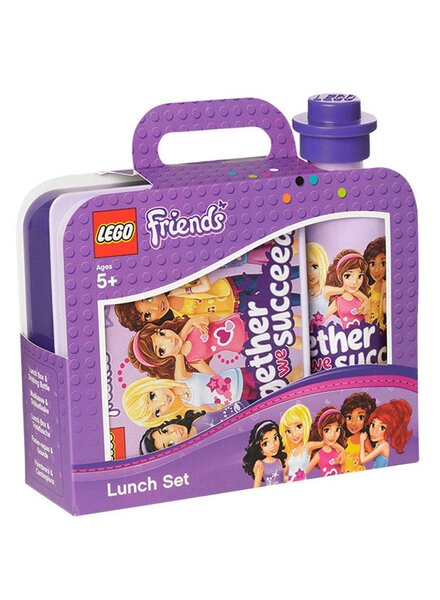 700269 Lunchset Friends Paars