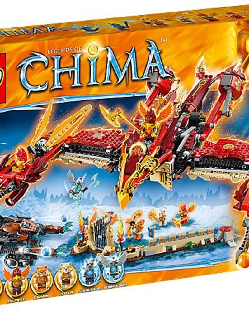 70146 Legendes van de Phoenix Vuurtempel