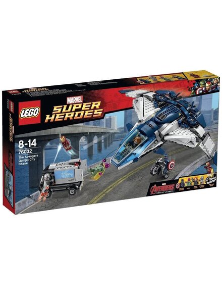 76032 Avengers Quinjet Chase