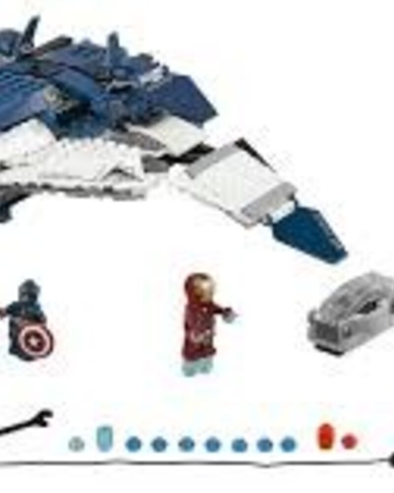 76032 Avengers Quinjet Chase