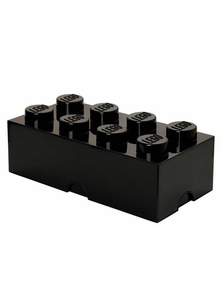 700130 Lego Brick 8 Noppen Zwart