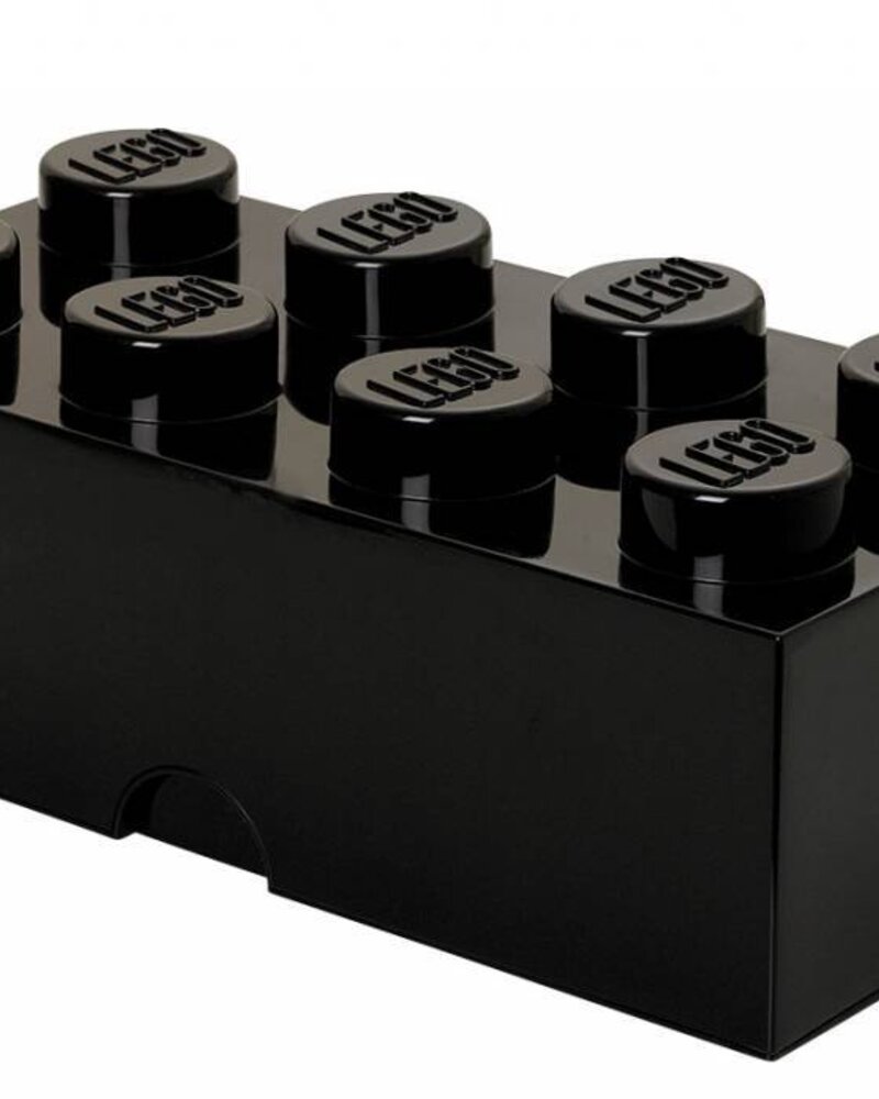 700130 Lego Brick 8 Noppen Zwart