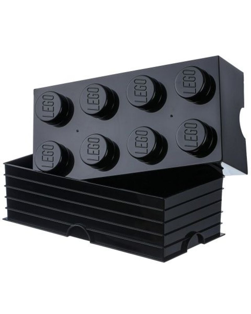 700130 Lego Brick 8 Noppen Zwart