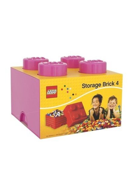 700123 Lego Brick 4 Noppen Roze