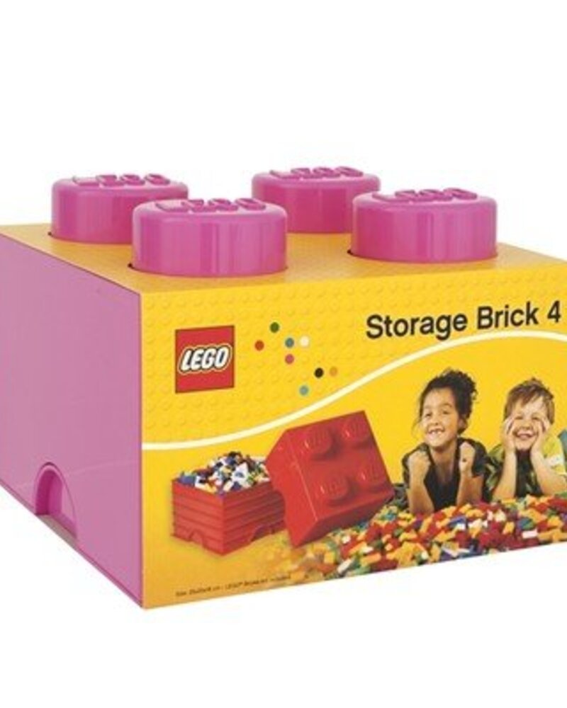700123 Lego Brick 4 Noppen Roze
