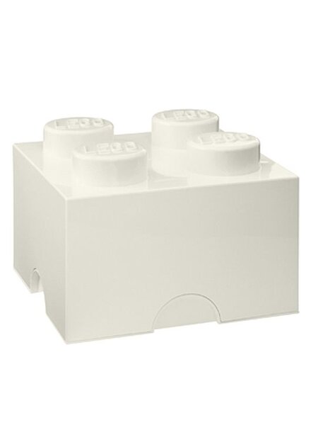 700137 Lego Brick 4 Noppen Wit