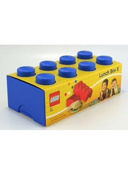 700152 Lunchbox Brick 8 Blauw