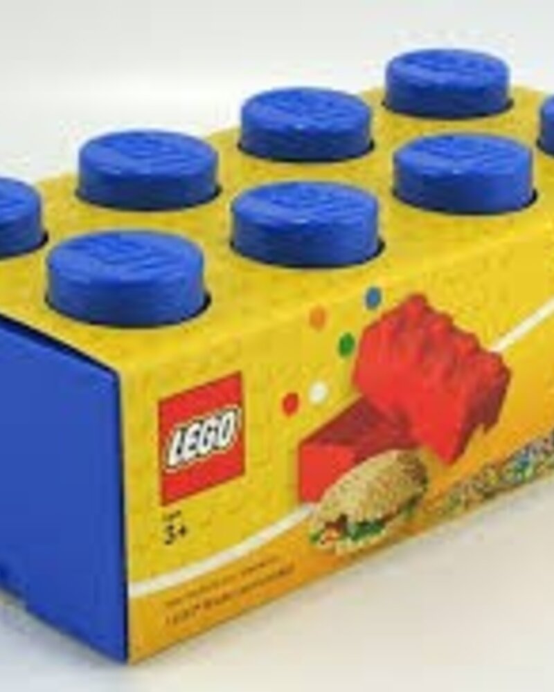 700152 Lunchbox Brick 8 Blauw