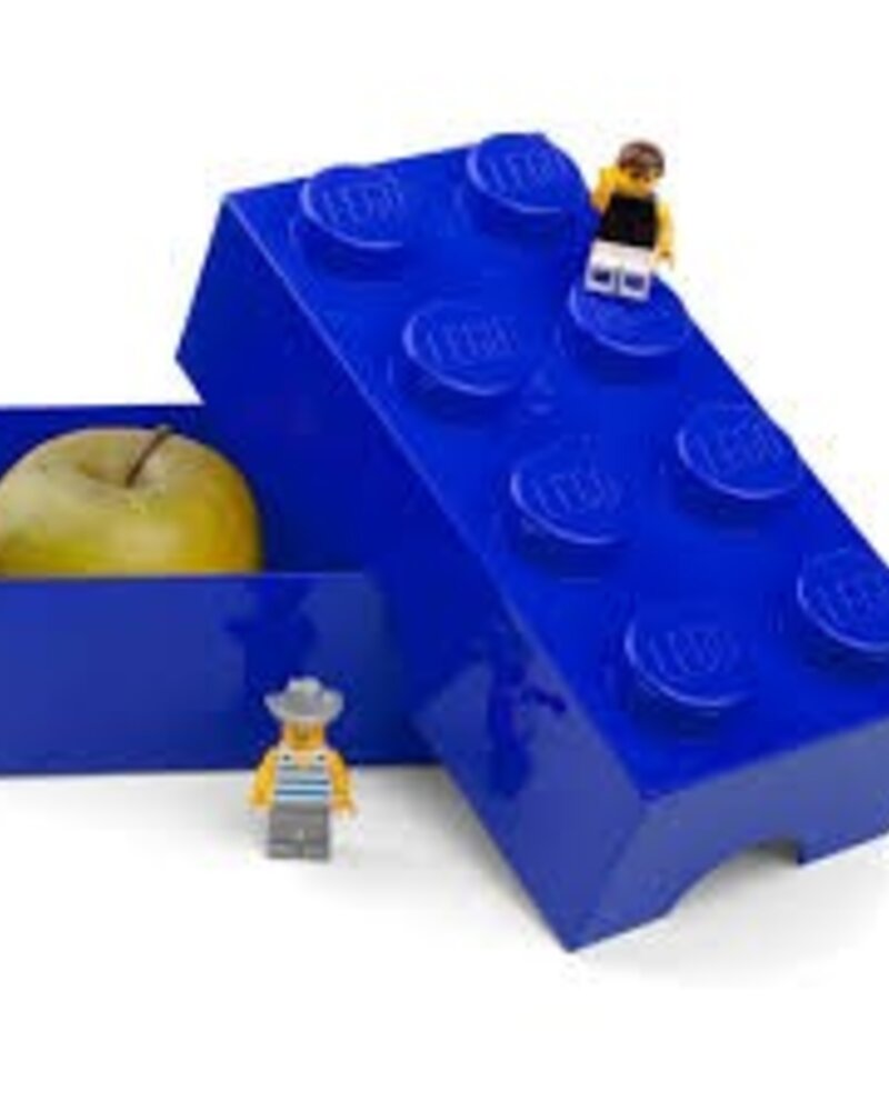 700152 Lunchbox Brick 8 Blauw