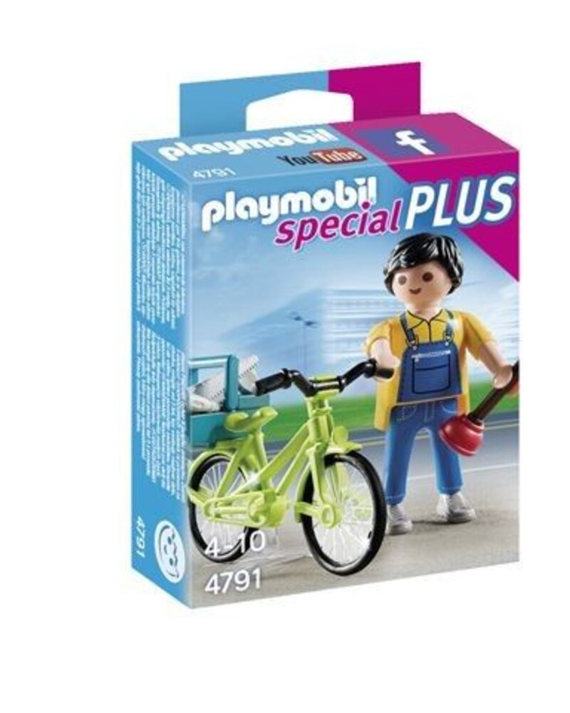 4791 Klusjesman met Fiets