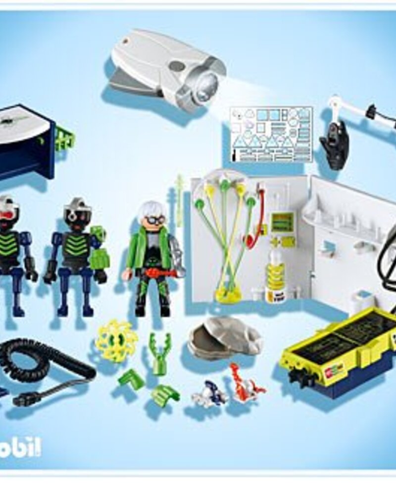 4880 Robo Gangster Laboratorium met Multifunctioneel Licht