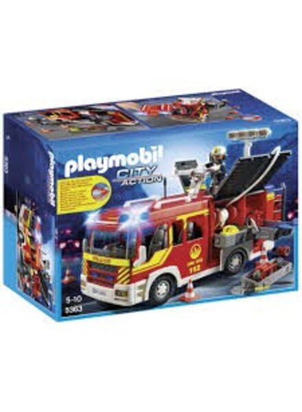 5363 Brandweer Pompwagen met Licht en Sirene