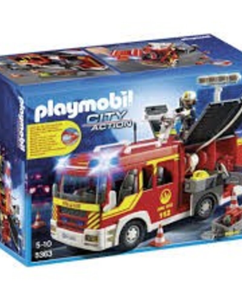 5363 Brandweer Pompwagen met Licht en Sirene