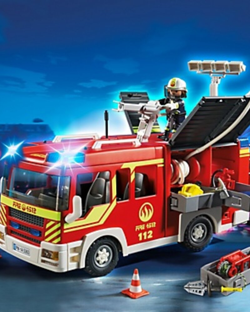 5363 Brandweer Pompwagen met Licht en Sirene