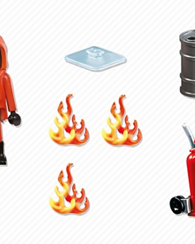 5367 Brandweerman met Gaspak
