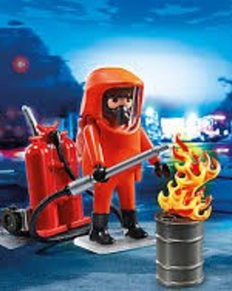 5367 Brandweerman met Gaspak