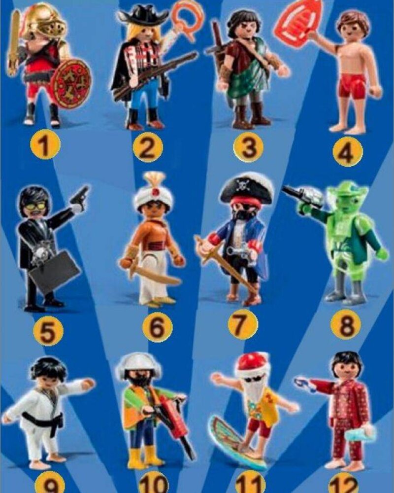 5458 Minifigures Boys - Serie 6