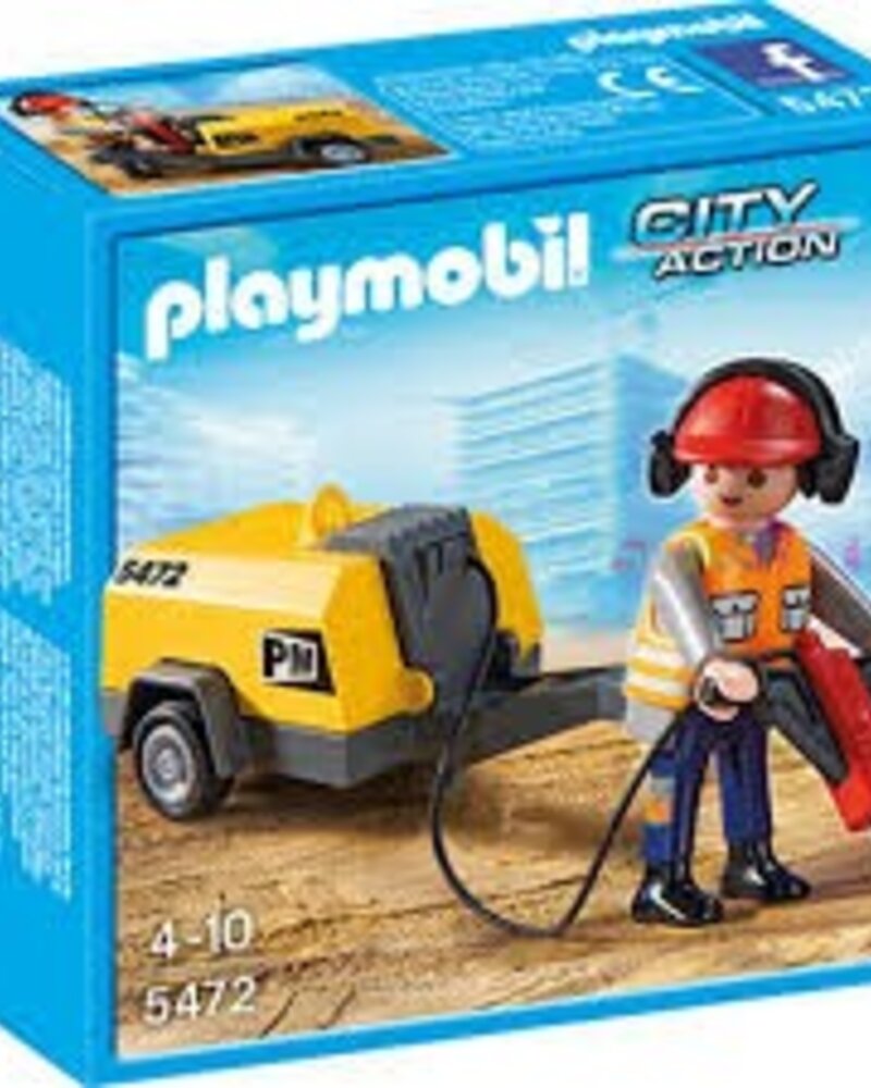 5472 Werkman met Drillboor