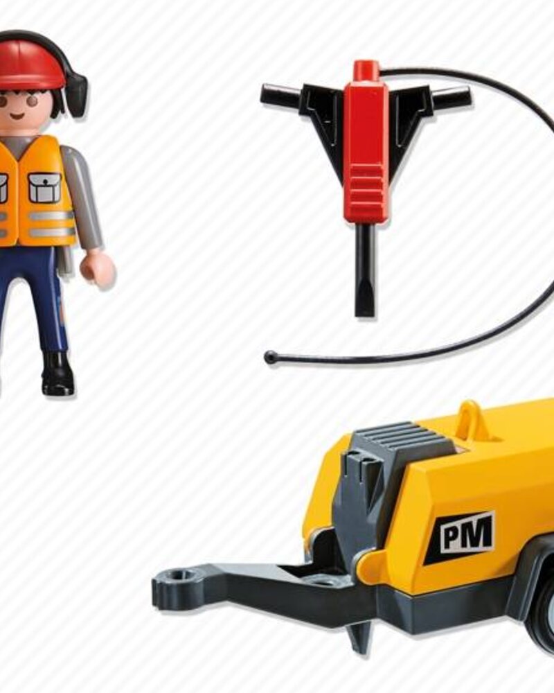 5472 Werkman met Drillboor