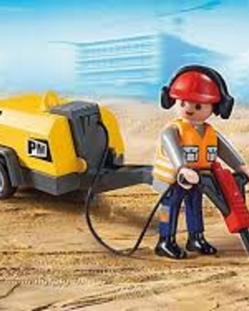5472 Werkman met Drillboor