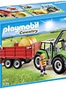 6130 Tractor met Aanhangwagen